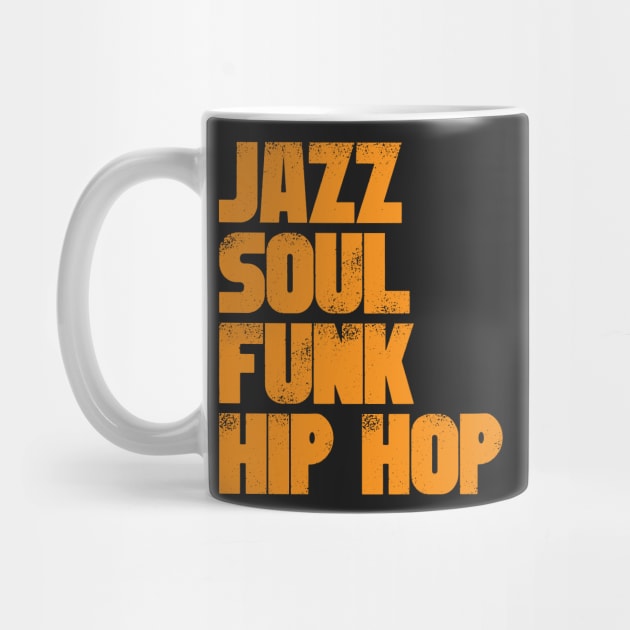 Jazz Soul Funk Hip Hop by UrbanLifeApparel